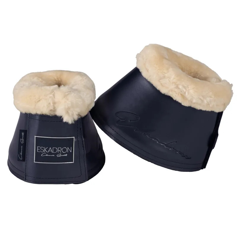 Eskadron Glamslate Faux Fur Bell Boots Classic Sports SS22 - Navy
